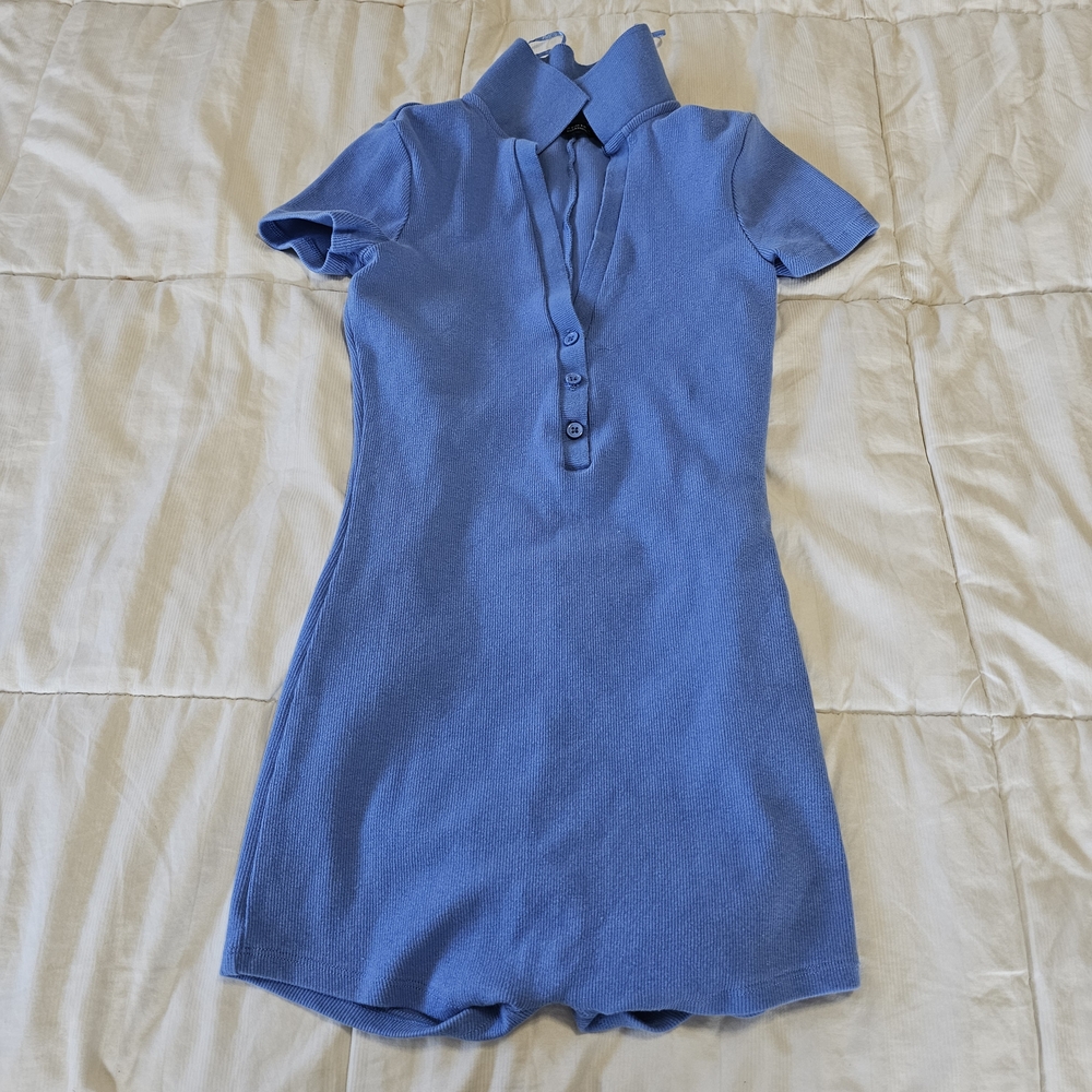 Kids Blue Polo Shirt
